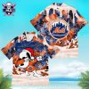 New York Mets Logo Print Hawaiian Shirt – Beachside Snoopy Graphic