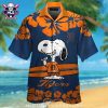 Snoopy Surfboard Hibiscus Pattern KC Royals Hawaiian Shirt