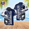 Summer Time NY Yankees Tropical Hawaiian Shirt