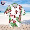 Navy And Red Pineapple – Tiki St. Louis Cardinals Hawaiian Shirt