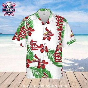 St Louis Cardinals Aloha Shirt Hibiscus Freshness Edition 1