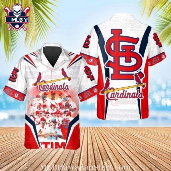 St. Louis Cardinals Commemorative Edition Tropical Shirt