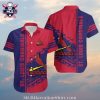 MLB St. Louis Cardinals Aloha Shirt Featuring Minnie Mouse And Surfboard