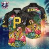 Pittsburgh Pirates Tropical Night Hawaiian Shirt – MLB Midnight Flora