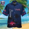 Teal White Floral Atlanta Braves Hawaiian Shirt