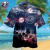 Sunset Palm New York Yankees Hawaiian Shirt