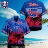 Sunset Serenade Philadelphia Phillies Beach Hawaiian Shirt