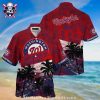 Sunset Palm – Washington Nationals Customizable Team Hawaiian Shirt