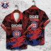 Surfing Mascot – Chicago Cubs Tropical Hawaiian Shirt