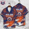 Vintage Brown NY Mets Memorabilia Hawaiian Shirt – Mets Tropical Collector