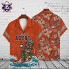 Los Angeles Angels Palm And Sunset Tropical Hawaiian Shirt