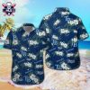 Yankees Floral Pattern Custom Name Tropical Shirt