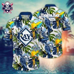 Tampa Bay Rays Exotic Birds Hawaiian Shirt