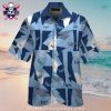 Tampa Bay Rays Blue Floral Fan Hawaiian Shirt