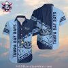 Tampa Bay Rays Sharp Stripes Modern Aloha Shirt