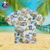 Tampa Bay Rays Jungle Leaf Pattern Hawaiian Shirt