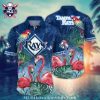 Tampa Bay Rays Nautical And Native Print Aloha Shirt