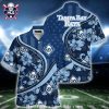 Tampa Bay Rays Gradient Splash Hawaiian Shirt