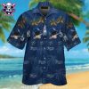 Toronto Blue Jays Geometric Blue Patchwork Aloha Shirt