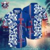 Seattle Mariners Two-Tone Palm Shadows Hawaiian Shirt