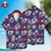 Seattle Mariners Vibrant Tropical Split Design Hawaiian Shirt