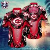 Tiki Totem Reds Spirit MLB Cincinnati Reds Aloha Shirt