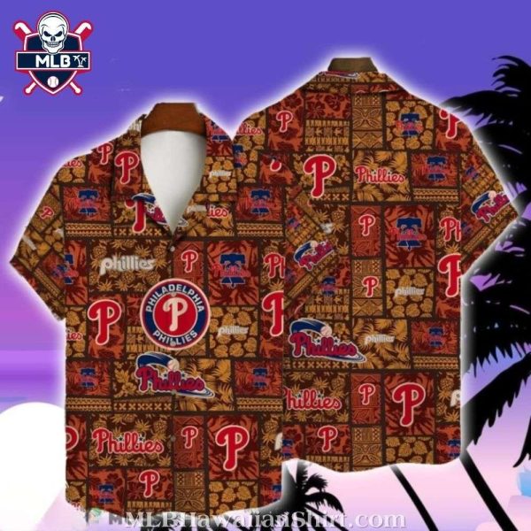 Tiki Lounge – Phillies Exotic Pattern Hawaiian Shirt