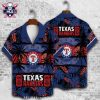 Texas Rangers Pineapple Paradise Hawaiian Shirt