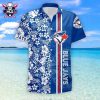 Tampa Bay Rays Tropical Night Silhouette Hawaiian Shirt