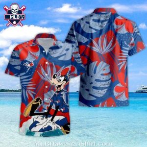 Toronto Blue Jays Goofy Tropical Fun Hawaiian Shirt