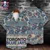 Toronto Blue Jays Sandy Tropics Beige Hawaiian Shirt