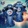 Toronto Blue Jays Night Palm Customizable Team Hawaiian Shirt