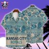 Royal Blue Floral Elegance Kansas City Royals Hawaiian Shirt