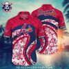 Team Spirit Atlanta Braves Aloha Shirt – All-Over Logo Pattern