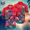 Tropical Evening Phillies Hawaiian Shirt With Sunset Palms And Modern Car