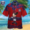 Washington Nationals Floral Vee Hawaiian Shirt – Red Bloom Elegance