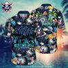 Tropical Night NY Yankees Aloha Shirt – Midnight Palms And NY Monogram