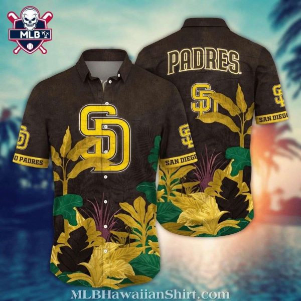 Tropical Nightfall San Diego Padres Hawaiian Shirt – MLB Aloha Attire