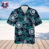 Seattle Mariners Two-Tone Palm Shadows Hawaiian Shirt