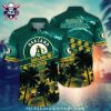 Seattle Mariners Baseball Jersey Inspired Aloha Shirt