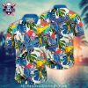 Tropical Foliage LA Dodgers Summer Hawaiian Shirt