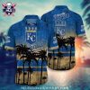 Vibrant Parrot Kansas City Royals Tropical Hawaiian Shirt