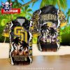 San Diego Padres Tropical Hawaiian Shirt With Majestic Ocean Views