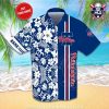 Tropical Flamingo And Parrot Phillies Red Hawaiian Shirt