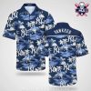 Tropical Palm Yankees Theme Hawaiian Shirt – NY Yankees Aloha Shirt