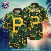 Pittsburgh Pirates Monochrome Tropical Hawaiian Shirt – MLB Island Ink