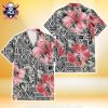 Dynamic Chicago White Sox Wave And Floral Design Hawaiian Shirt