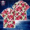 Miami Marlins Red Hibiscus Wave Aloha Shirt – Turquoise Energy