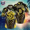 San Diego Padres Hibiscus Pattern MLB Hawaiian Shirt