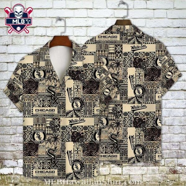 Vintage Chicago White Sox Tribal Art Hawaiian Shirt